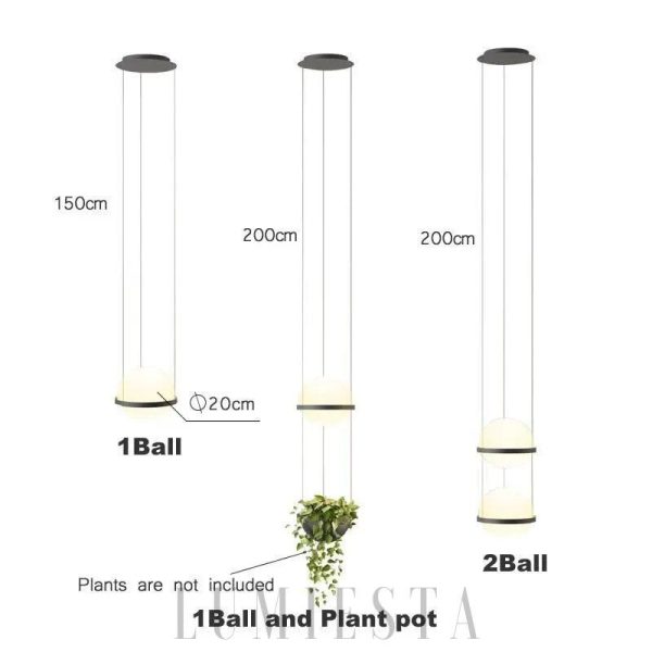 wm_12152355155028039870.jpg Nowoczesna lampa wisząca kula z czarnym akcentem