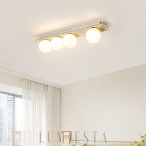 wm_12207028553257286953.jpg Bianca - Lampa sufitowa naturalny trawertyn, kule nowoczesna, 1/2/3/4/5-puntkowa, beżowa