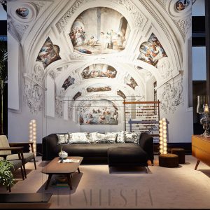 Lampa podłogowa Prop w stylu nowoczesnym 18cm x 99cm