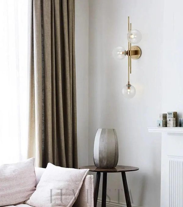 Nowoczesna lampa wisząca skandynawska, 3 kule