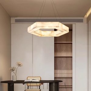 wm_12587936012615077972.jpg Alabastero - lampa wisząca w kształcie heksagonu