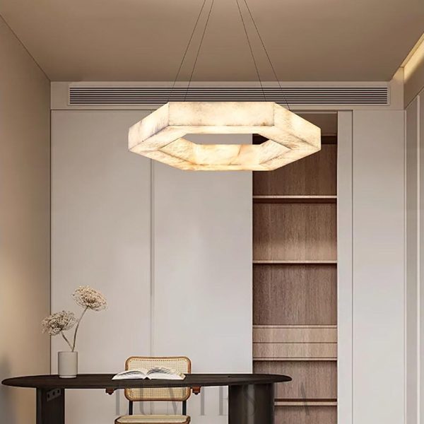 wm_12587936012615077972.jpg Alabastero - lampa wisząca w kształcie heksagonu