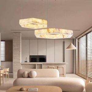 wm_12729109304953431665.jpg Alabastero - lampa wisząca w kształcie heksagonu