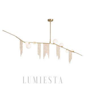 wm_13070413574496410690.jpg Złota lampa wisząca z frędzlami – 3/6/9 głowic