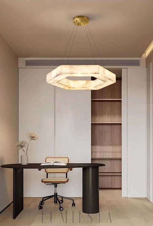 wm_1328291825675908383.jpg Alabastero - lampa wisząca w kształcie heksagonu