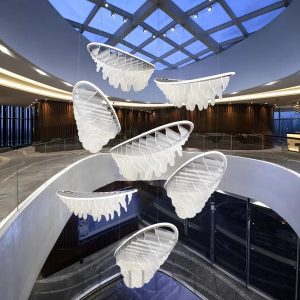 Marvel - Nowoczesna wisząca złota/srebrna 60/80/100/120 cm