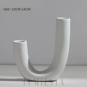 wm_1339801669476926422.jpg Elegancki biały ceramiczny wazon 12–14 cm