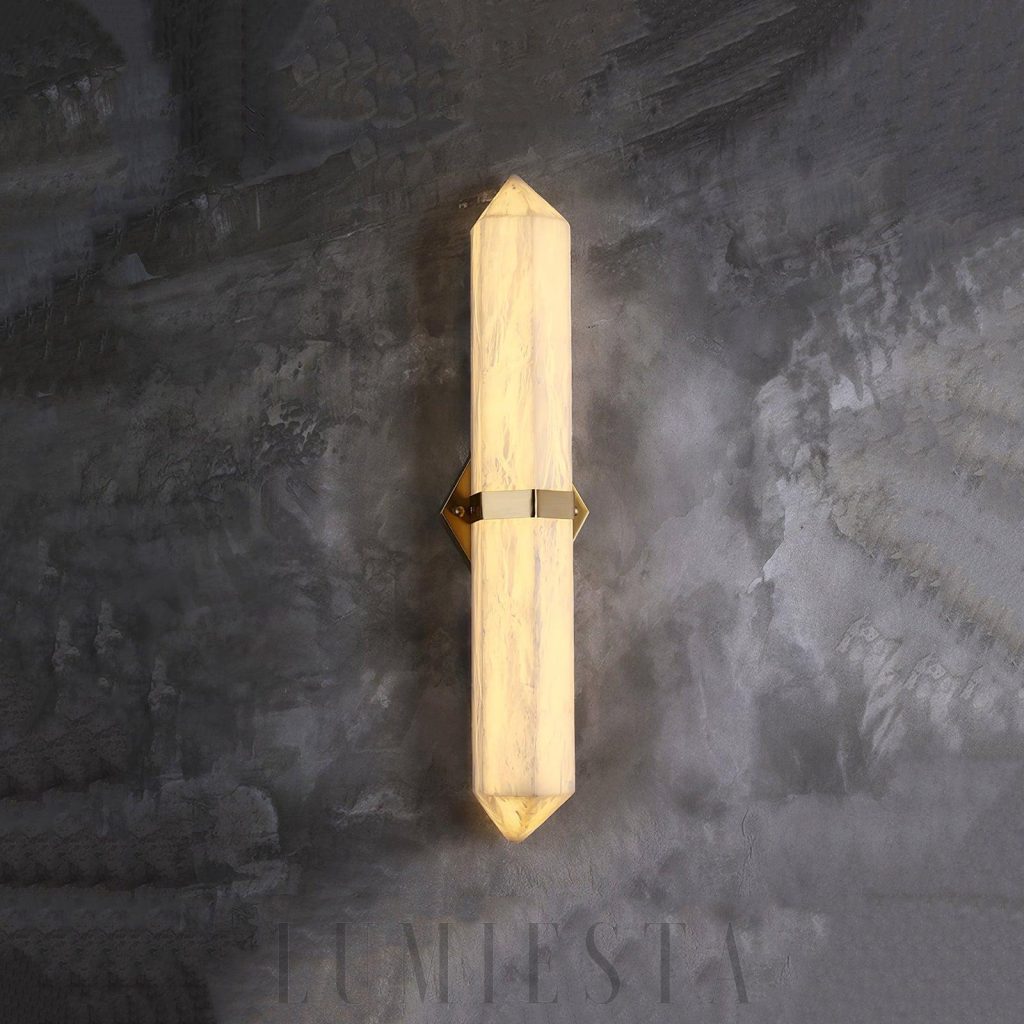 Kinkiet Obelisk 80 cm - smukły aluminiowy?