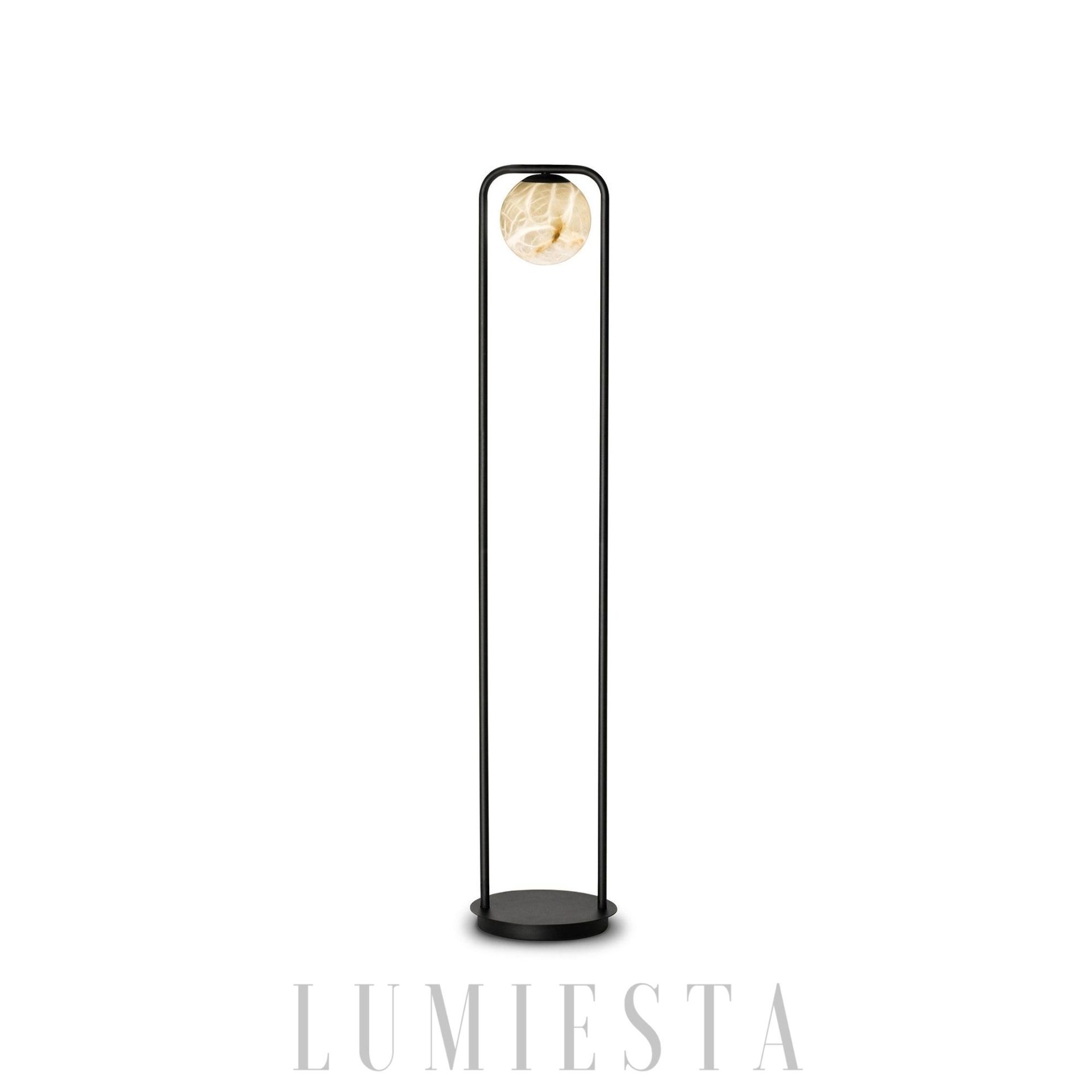Tribeca - lampa podłogowa z alabastru