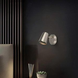 Nowoczesny kinkiet naścienny w stylu skandynawskim