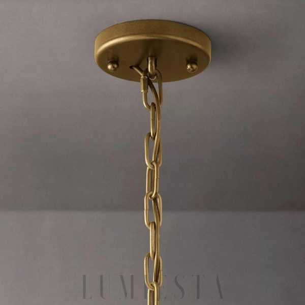 Elegancki okrągły żyrandol kryształowy Średnica 48cm