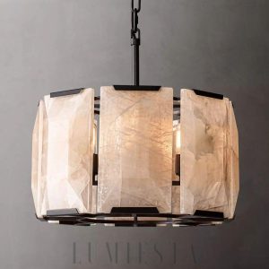 wm_13798028364763368037.jpg Lampa Harson Calcite 48cm okrągła mosiądz/czarna stal