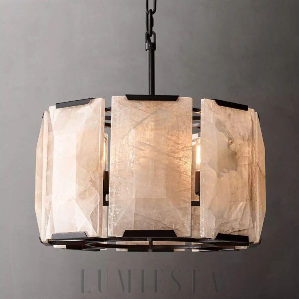wm_13798028364763368037.jpg Lampa Harson Calcite 48cm okrągła mosiądz/czarna stal