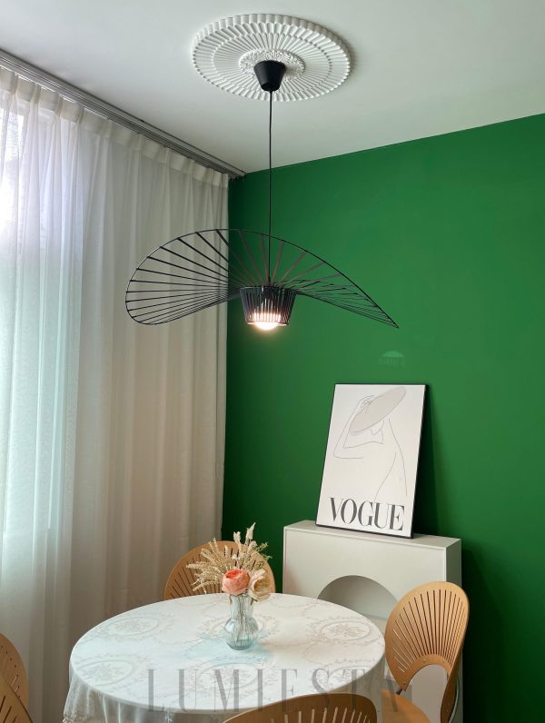 Designerska lampa wisząca Altigo efekt kapelusza 80 200 cm