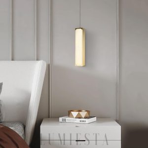 wm_14028436506352272628.jpg Lampa wisząca Alabaster Chaos w kolorze mosiądzu i białym