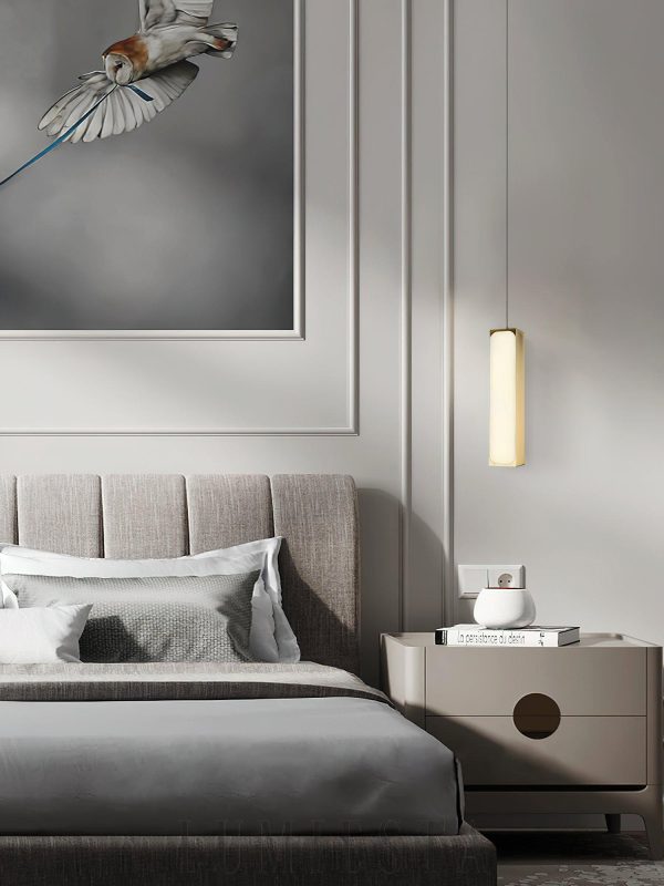 wm_14409513506317459346.jpg Lampa wisząca Alabaster Chaos w kolorze mosiądzu i białym