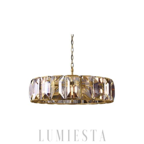 wm_14590181821817065826.jpg Feniks - Elegancka lampa wisząca szklana 108 cm mosiężna