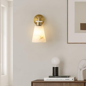 wm_14745310235178958278.jpg Galapagos - Kinkiet stożkowy alabastrowy, kolory, 12×25 cm