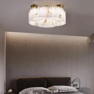 wm_1495502094520012113.jpg Zenith - Nowoczesna lampa sufitowa alabastrowa, złota 55 cm