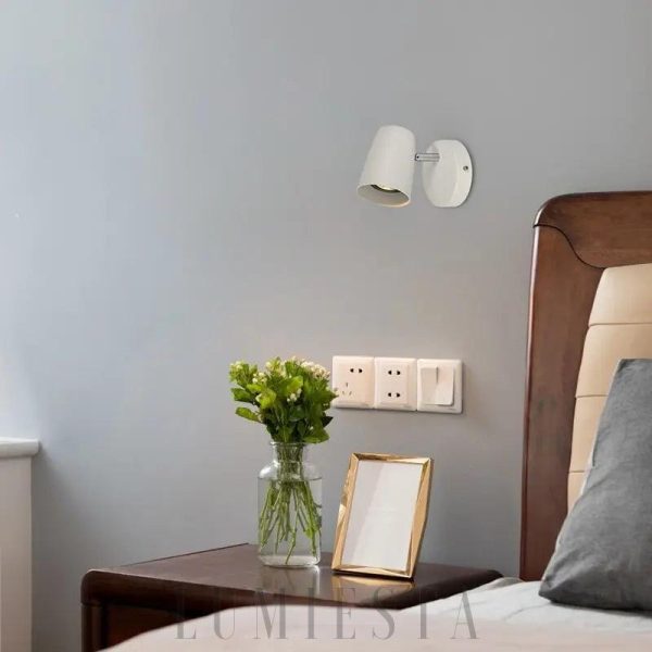 Nowoczesny kinkiet naścienny w stylu skandynawskim