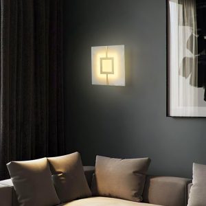 wm_15930782069713649938.jpg Lampa ścienna Alabaster - mosiądz, biała, kwadrat/prostokąt