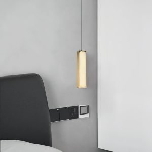 wm_16163506342920574882.jpg Lampa wisząca Alabaster Chaos w kolorze mosiądzu i białym