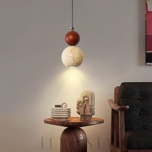 wm_16892572831023777520.jpg Elegancka lampa wisząca travertynowa z drewnem 10 cm