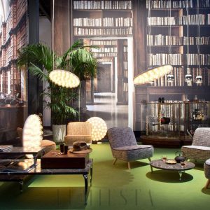 Lampa podłogowa Prop w stylu nowoczesnym 18cm x 99cm