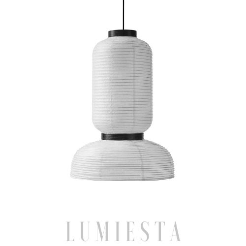 Thames - Nowoczesna lampa wisząca z papieru ryżowego