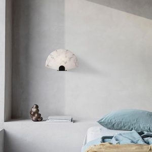 Tenere - Alabastrowy wachlarz ścienny 35 cm