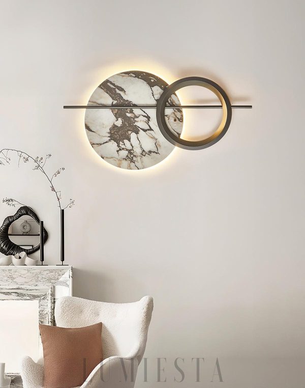 wm_17505335237424913290.jpg Elegancka lampa ścienna LED marmurowa okrągła 112 cm