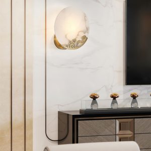 wm_17524547899033557362.jpg Ando - Nowoczesna lampa ścienna Alabaster — mosiądz i biel