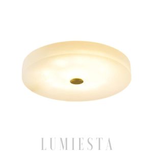 wm_17551579596438106498.jpg Sophie - Lampa sufitowa z alabastru - Biało-złota - Plafon Ø30/40/50cm