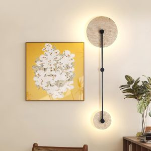 wm_17607397877530251549.jpg Lampa ścienna trawertynowa okrągła 28cm 80cm ciepła