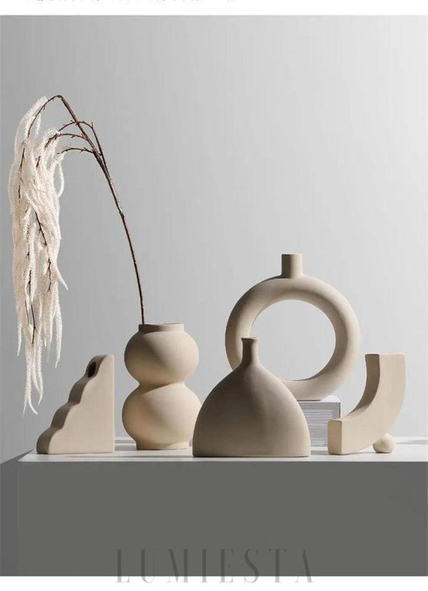 Stylowa lampa stołowa ceramiczna do dekoracji wnętrz