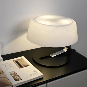 Comete - Lampa stołowa w nowoczesnym stylu biała