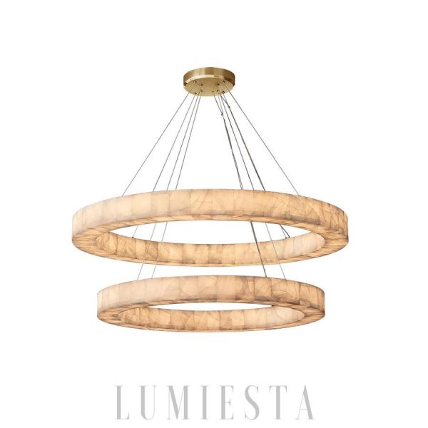 Rivage - Okrągła lampa wisząca minimalistyczna 40/50/60 cm