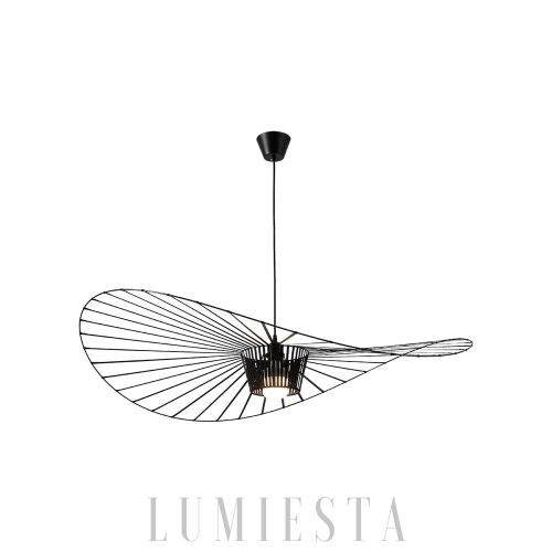 wm_1824070118177547330.jpg Designerska lampa wisząca Altigo efekt kapelusza 80 200 cm