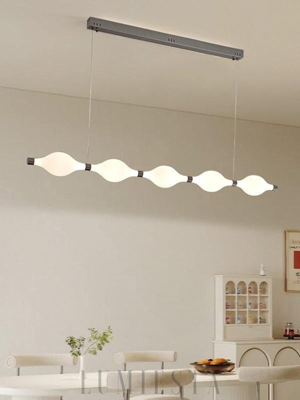 Lampa wisząca Italian Table Bar w kolorze czarnej perły