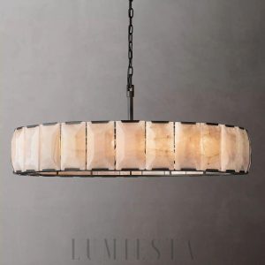 Lampa wisząca Harson Calcite 60 okrągła w różnych kolorach