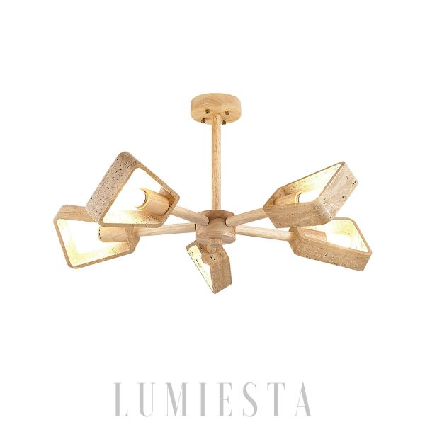 wm_2197138448793277426.jpg Geometryczny żyrandol Travertone z trawertynem i drewnem