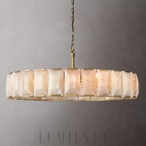 Lampa wisząca Harson Calcite 60 okrągła w różnych kolorach