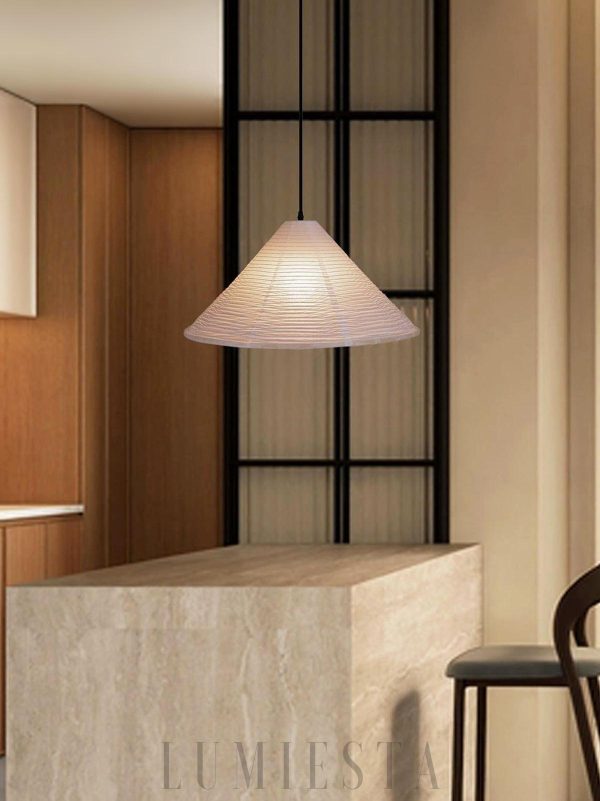 wm_2308262314161572107.jpg Lampa wisząca z papieru washi w kształcie kapelusza 50cm