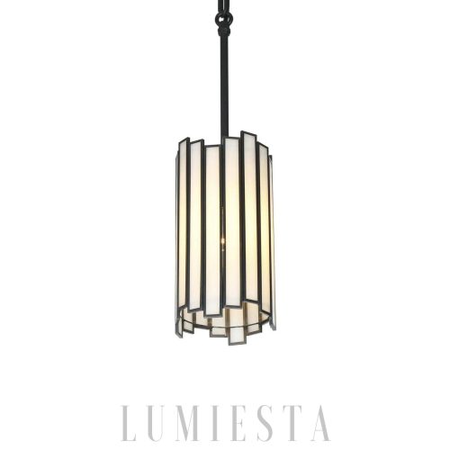 Hemaaolay - Stylish mini pendant lamp black/gold 11cm