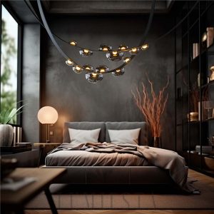 wm_2409504756952904801.jpg Lampa wisząca Aurora Silverdawn w nowoczesnym stylu z szkła