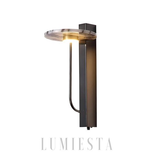 wm_2518957064909874159.jpg Luksusowa lampa ścienna Marble Aloa marmurowy klosz LED