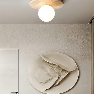 wm_3024089119717048959.jpg Tanner Disc - Beżowa lampa sufitowa z travertynu 25cm