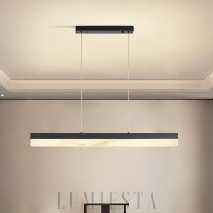 wm_3109354352516230127.jpg Retan - Lampa wisząca z alabastru podłużna, złoto-biała/czarno-biała, 60/80/100/120 cm długości