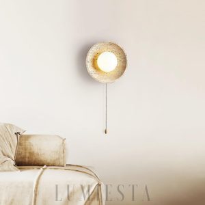 wm_3500366519290877449.jpg Tahiti - Beżowa lampa ścienna z travertynu Lunar Eclipse