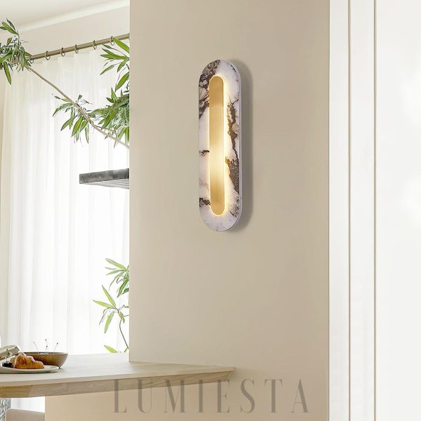 wm_3902180970216629341.jpg Elegancki kinkiet marmurowy owalny biały złoty LED